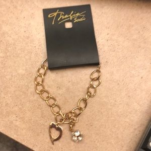 Ladies gold color bracelet new